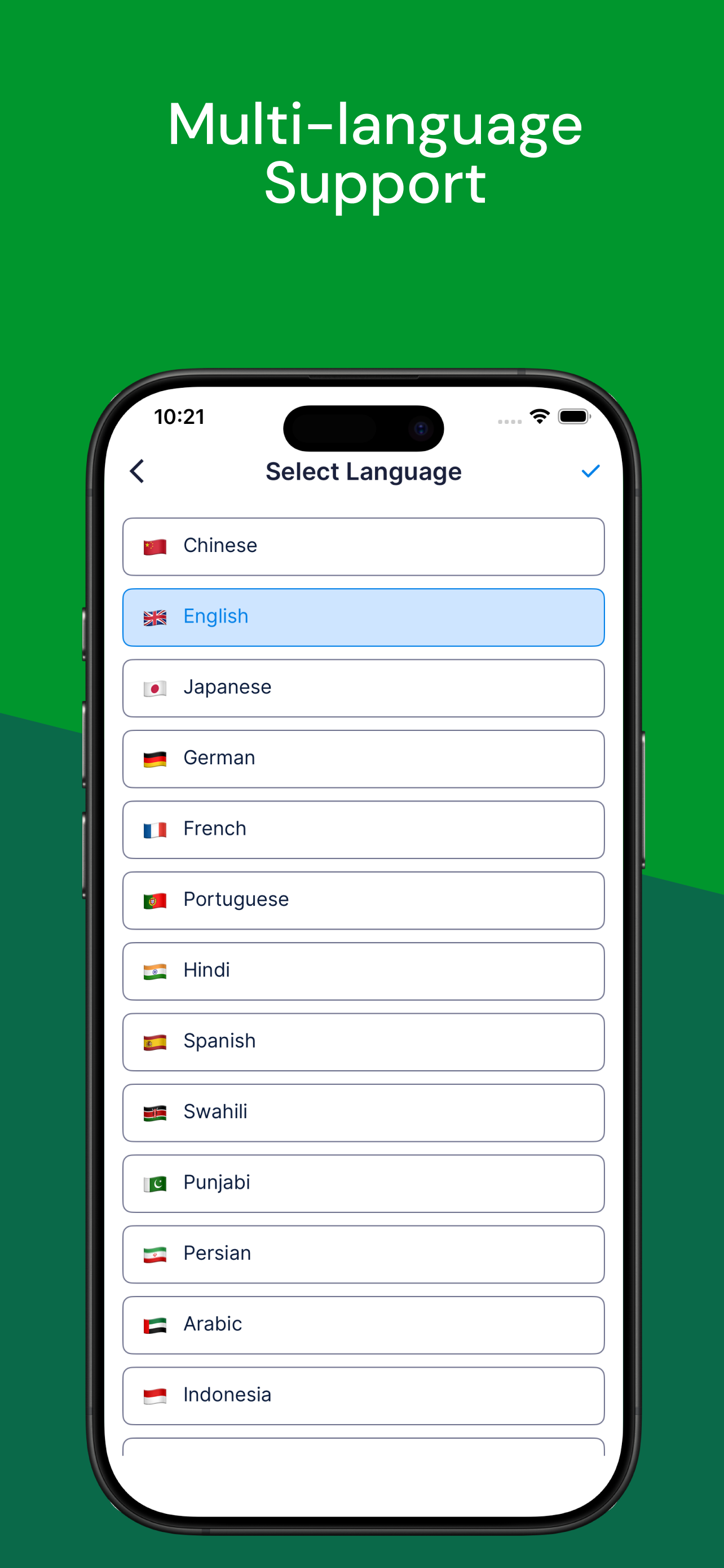 Multi-Language Support
